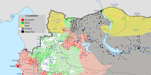 mappa turchia siria