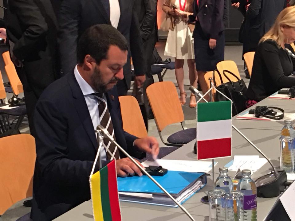 Matteo Salvini in Austria