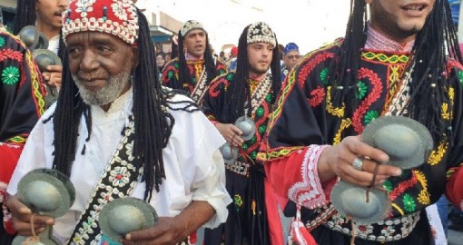 gruppo gnaoua festival di Essaouira
